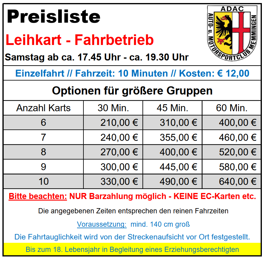 Amc Tpfe Preisliste